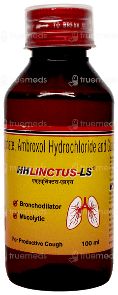 Hhlinctus Ls Syrup 100Ml Hhlinctus Ls Syrup 100Ml
